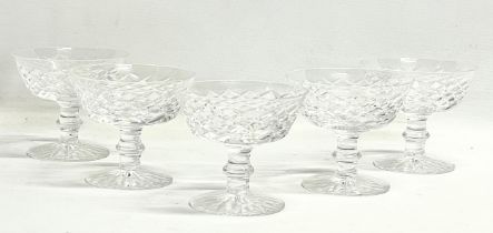 A set of 5 Waterford Crystal ‘Donegal’ champagne coupes. 10.5x9cm