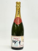 A bottle of Maxim’s Champagne. 750ml.