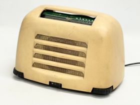A vintage Kolster Brandes (KB) ‘Toaster’ radio. Model FB10.