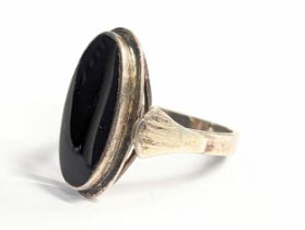 A silver ring