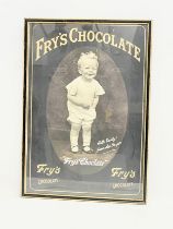 A vintage Fry’s Chocolate poster. 34x49cm