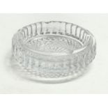 A large Waterford Crystal ashtray. 17.5x6.5cm