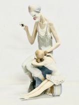 A large Lladro porcelain ‘Magic Clown’ figurine. Daisa. M-26 JU. 41.5cm