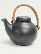 A 1960’s Finnish Arabian teapot designed by Ulla Procope. 16x16.5cm