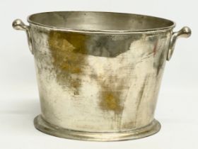 A large early 20th century champagne ice bucket. 39x24x23.5cm