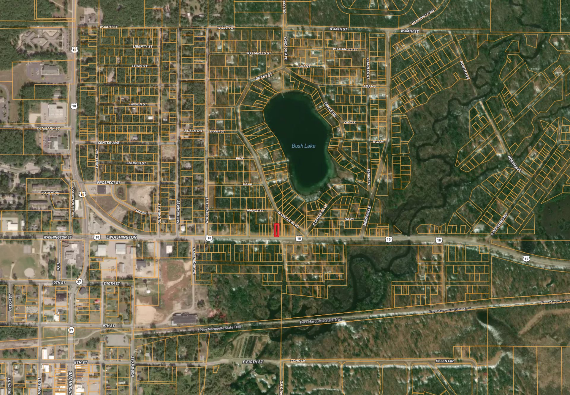 Lake County, Michigan Lot Surrounded by Lakes! - Image 4 of 9