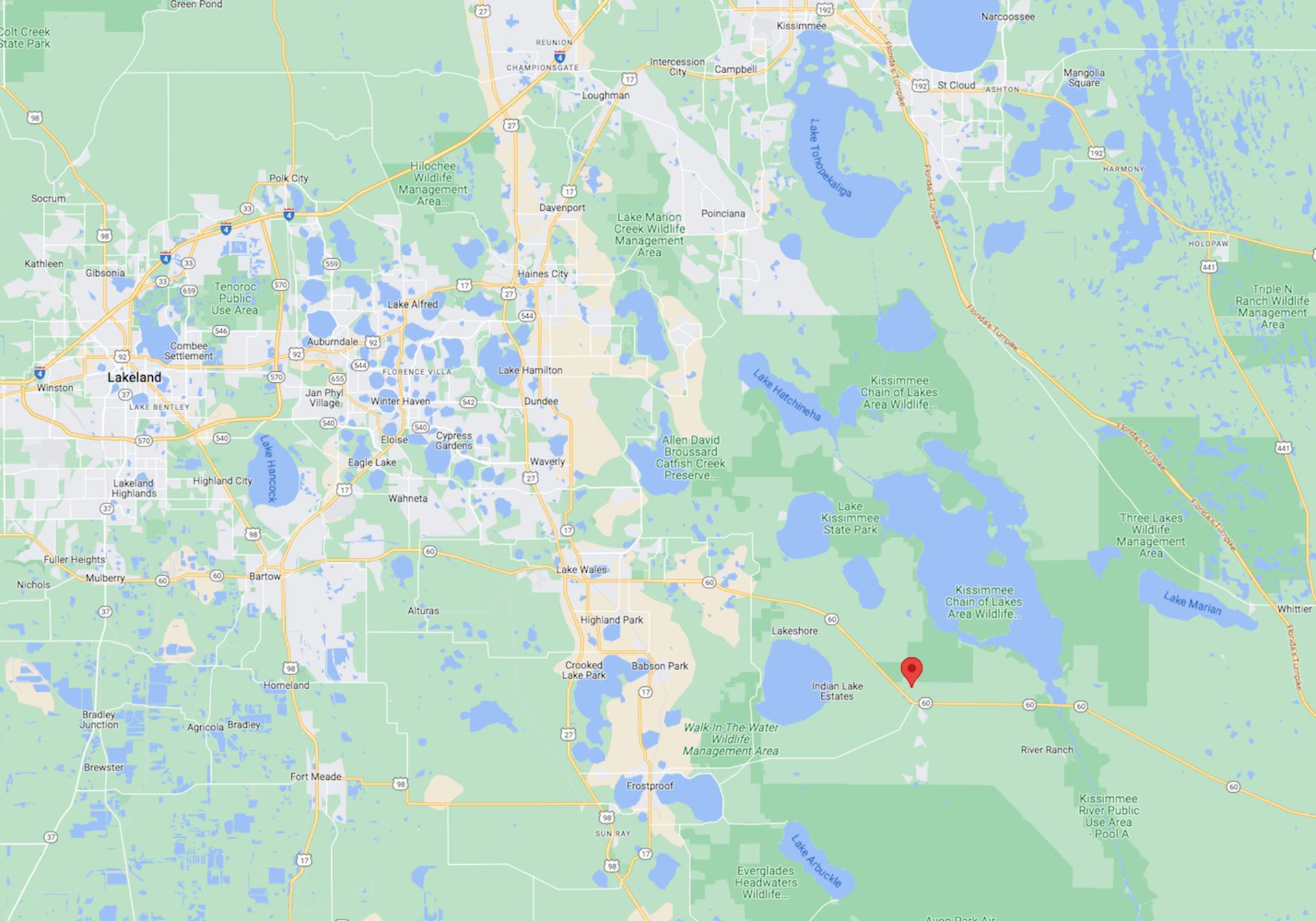 Almost 1.5 Acres + Surrounded by the Kissimmee Chain of Lakes in Sunny FL! - Image 9 of 12