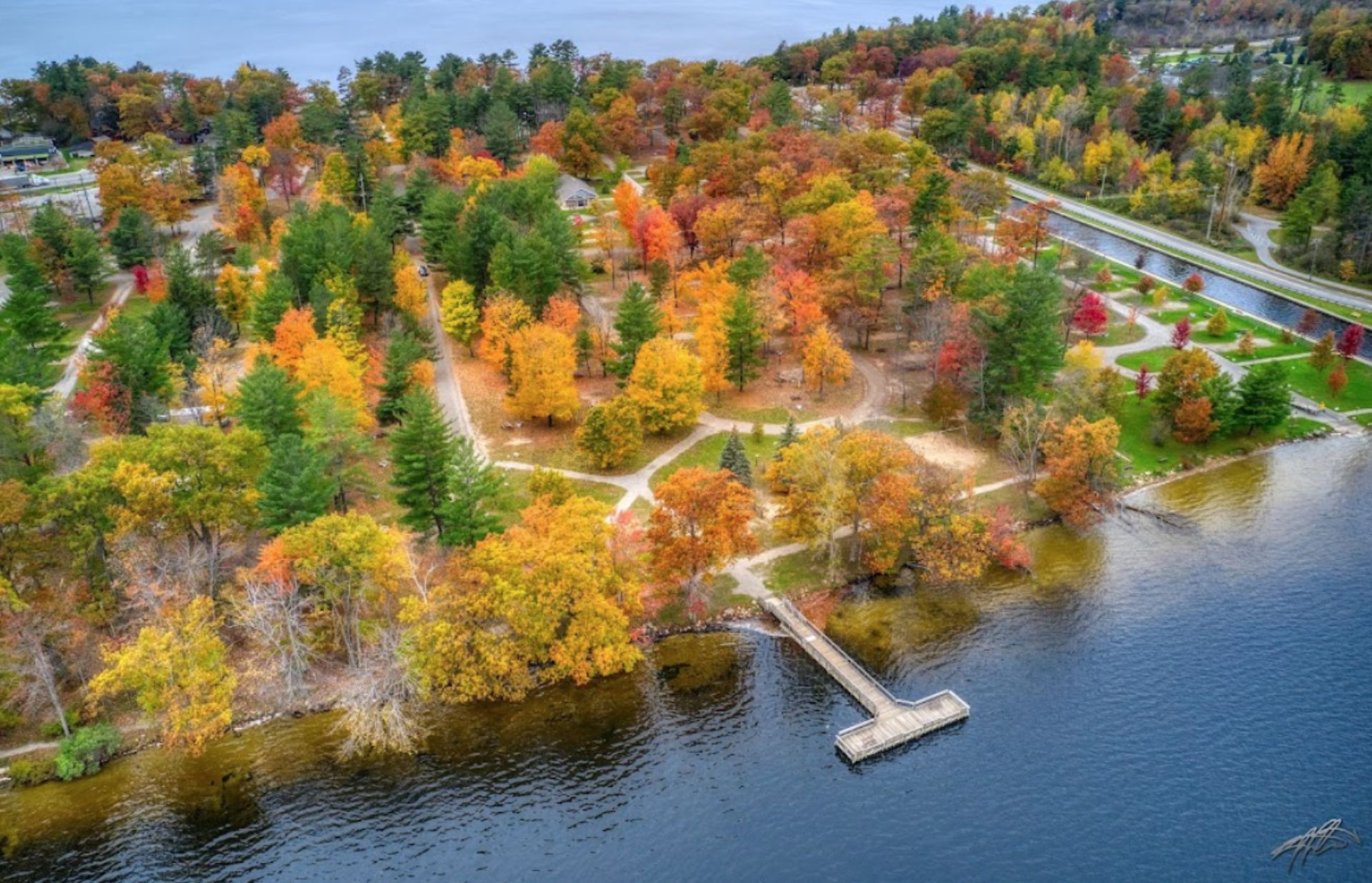 Get Lost in the Colors of Fall by Michigan's Lake Mitchell! - Image 11 of 15
