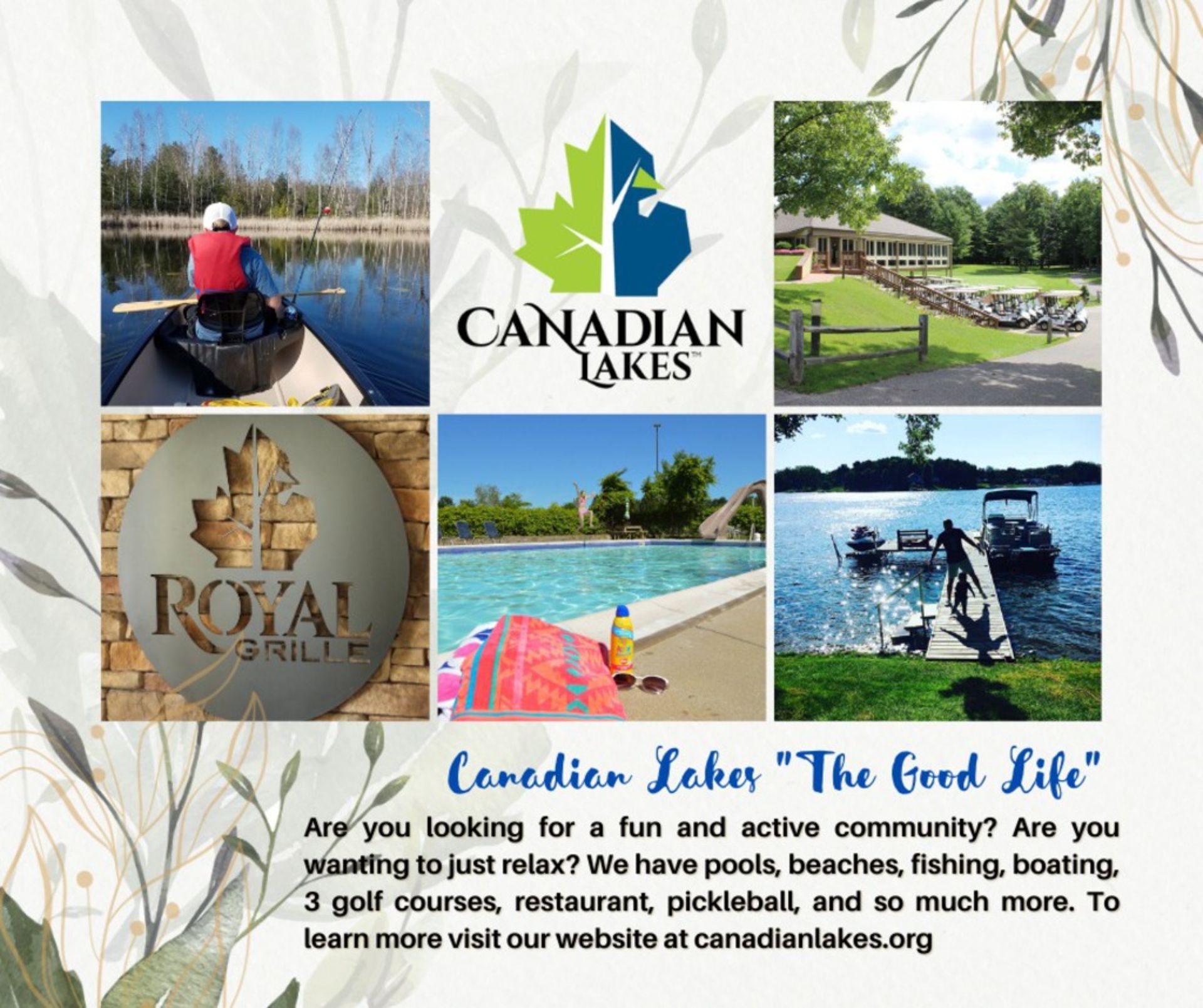 Endless Golf, Lakes, and Parks in Canadian Lakes, Mecosta County, Michigan! - Image 15 of 15