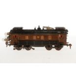 Märklin Gotthardlok S 64/13020, Spur 0, elektr., braun, mit 3 el. bel. Stirnlampen, NV, 1