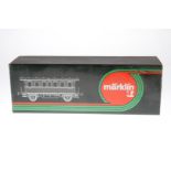 Märklin Personenwagen ”Museum”, Spur 1, grau, Alterungsspuren, OK, Z 2