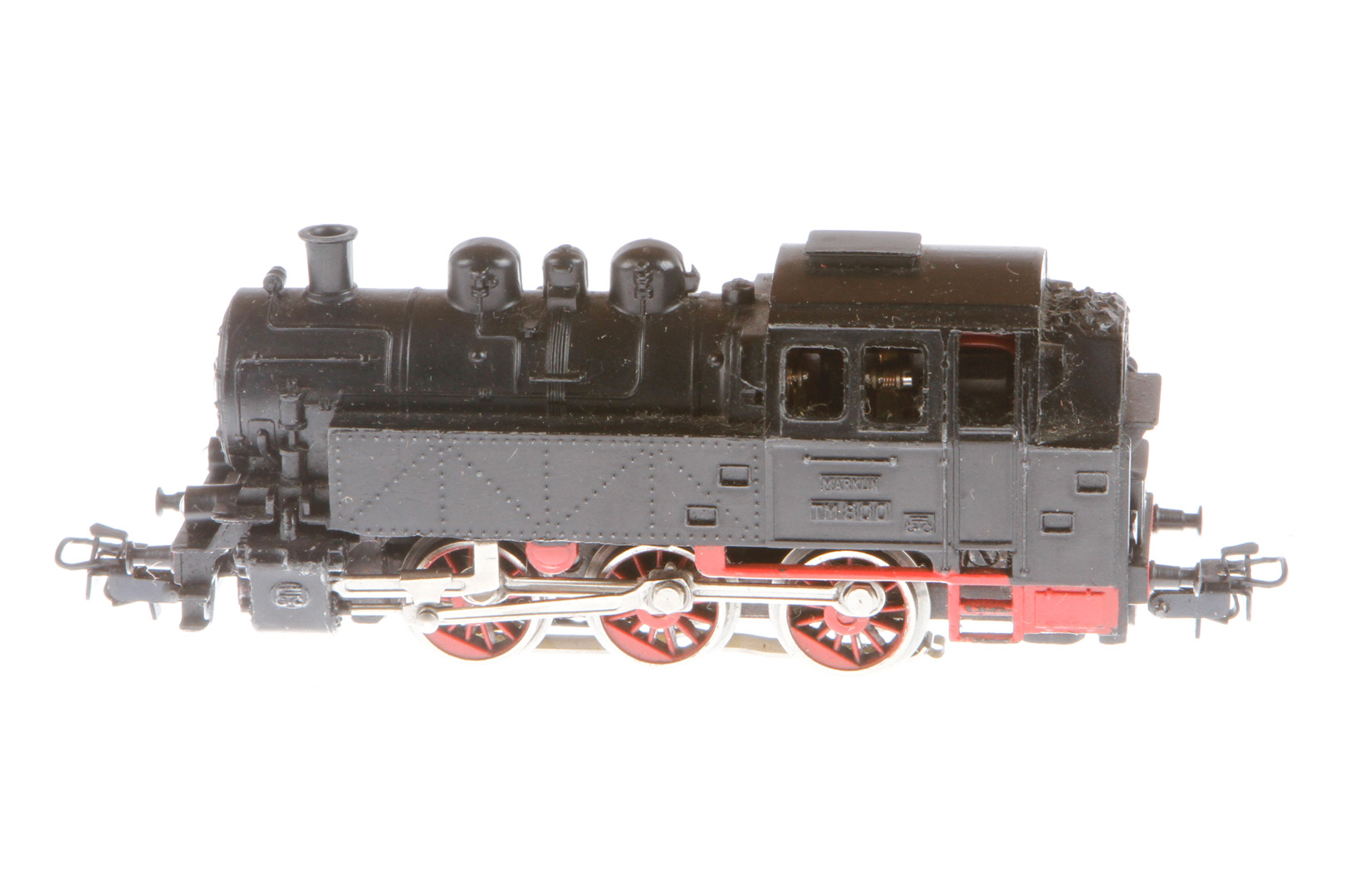 Märklin C-Tenderlok TM 800, Spur H0, Guss, schwarz, LS und Alterungsspuren, im besch. OK, Z 3