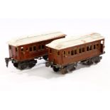 Märklin Mitropa Schlaf- und Speisewagen, Spur 0, LS/RS, Fremdbohrungen, L 19,5, Z 4