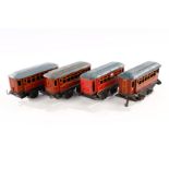 4 Bub Personenwagen, Spur 0, CL, LS, L 14, Z 4