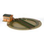 Märklin Drehscheibe, Spur H0, HL, LS und Alterungsspuren, D 34,5, im besch. OK, Z 3