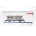 Märklin Gepäckwagen ”Museum 1992”, Spur 1, grau, Alterungsspuren, OK, Z 2