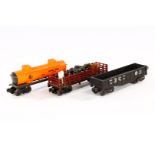 3 Lionel Güterwagen, Spur 0, LS, L 20,5, Z 3