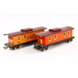 2 Lionel Caboosewagen, Spur 0, CL, LS, L 24, Z 3