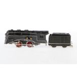 Märklin B-Schlepptenderlok SLR 800, Spur H0, Guss/Blech, schwarz, tw nachlackiert,gebrochen und