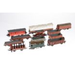 Konv. 12 Märklin Wagen, Spur H0, tw Guss, LS und Alterungsspuren, Z 4