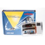 Märklin Mini-Club Zugpackung ”Varta”, Spur Z, mit Tenderlok, Wagen, Schienen und Auslöser,