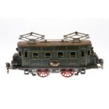 Märklin E-Lok RS 66/12910, Spur 0, elektr., grün, mit 2 el. bel. Stirnlampen, LS und