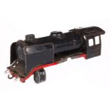 Märklin Lokgehäuse R 900, Spur 0, schwarz, NV, als Ersatzteil