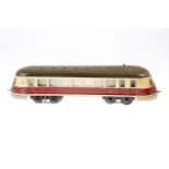 Märklin Triebwagen TWE 12930, Spur 0, elektr., creme/rot, LS, Z 3