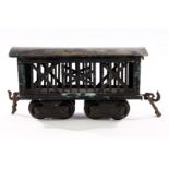 Märklin Viehwagen, Spur 0, uralt, ÜL, mit 2 ST, Z 4