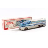 Cargstan Magic Brain Automatic Bus ”Greyhound Lines”, Japan, Blech/Kunststoff, batteriebetrieben,