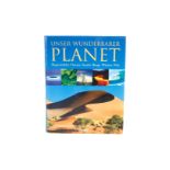 Buch ”Unser wunderbarer Planet”, 878 Seiten, Alterungsspuren