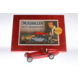 Märklin Auto-Baukasten 1076, rot, zusammengebaut, Alterungsspuren, mit OK, Z 3