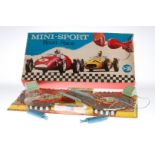 Biller Mini-Sport Road-Racer, Blech/Kunststoff, wohl komplett, Alterungsspuren, L 46,5, im tw besch.