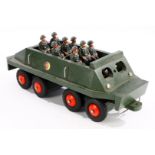 DDR Mannschaftwagen mit 9 Soldaten, Kleinteile fehlen tw, L 31, Z 3