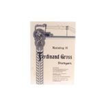 Nachdruck-Katalog Ferdinand Gross ”H”, Alterungsspuren