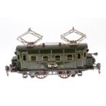 Märklin E-Lok, RS 66/12910, Spur 0, elektr., grün, tw nachlackiert, LS, Z 3