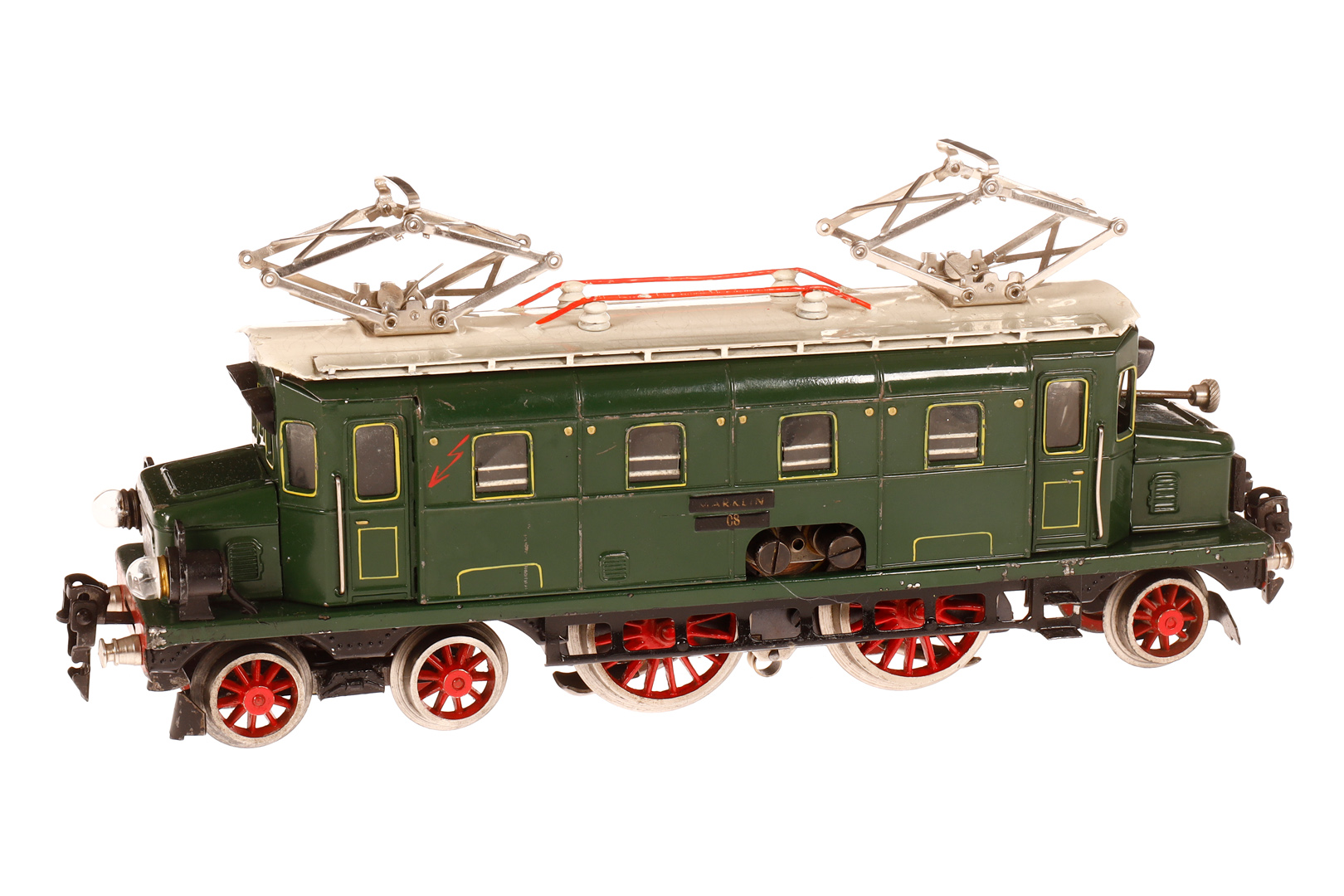 Märklin 2-B-1 E-Lok CS 66/12920, Spur 0, elektr., handlackiert, weißes Dach mit bewegl.