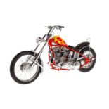 Franklin Mint Easy Rider ”Billy Bike”, Maßstab 1:10, mit Hänge-Etikett, original verpackt, im besch.