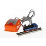 Märklin Primex Tenderlok, Spur H0, dazu Schienenstück und Trafo, Z 3