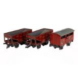 3 Bing Güterwagen, Spur 0, CL, LS, L 14 und 16, Z 3