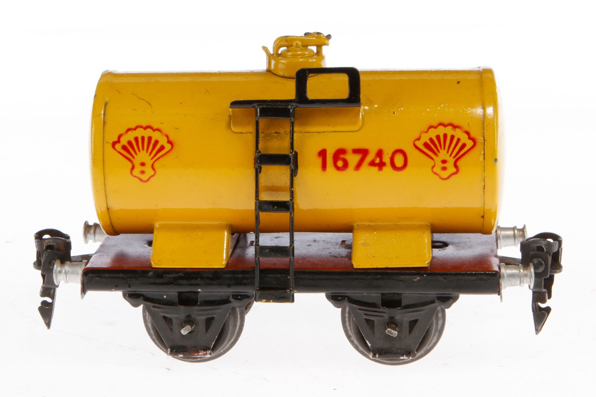 Märklin Shell-Kesselwagen 1674, Spur 0, HL, leichte Gebrauchspuren, L 12,5, Z 2