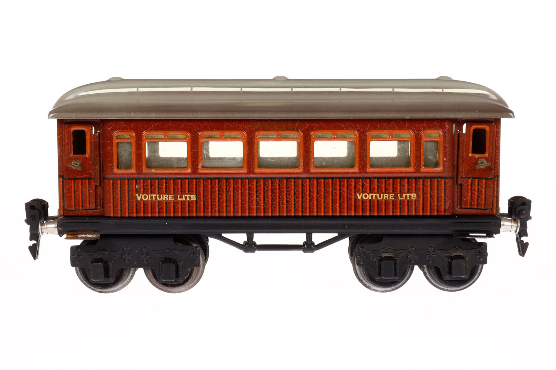 Märklin franz. Schlafwagen, Spur 0, CL, mit 4 AT, meist rest., LS, L 21,5, Z 3