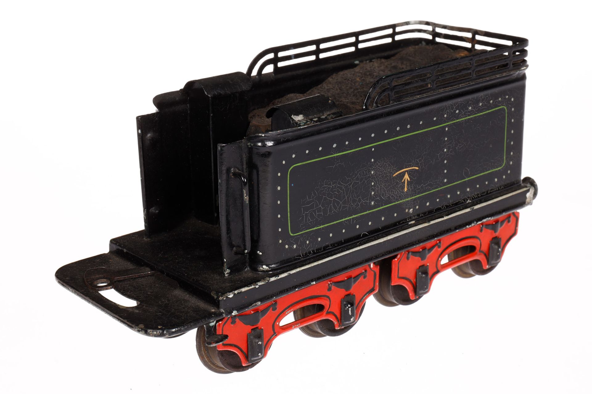 Märklin 2-B amerikanische Dampflok AEE 4021, mit 4A-Tender, Spur 1, spiritusbetrieben, HL, mit - Bild 5 aus 7