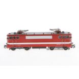 Märklin E-Lok ”BB 9291”, Spur H0, rot/weiß, Alterungsspuren, sonst noch Z 2