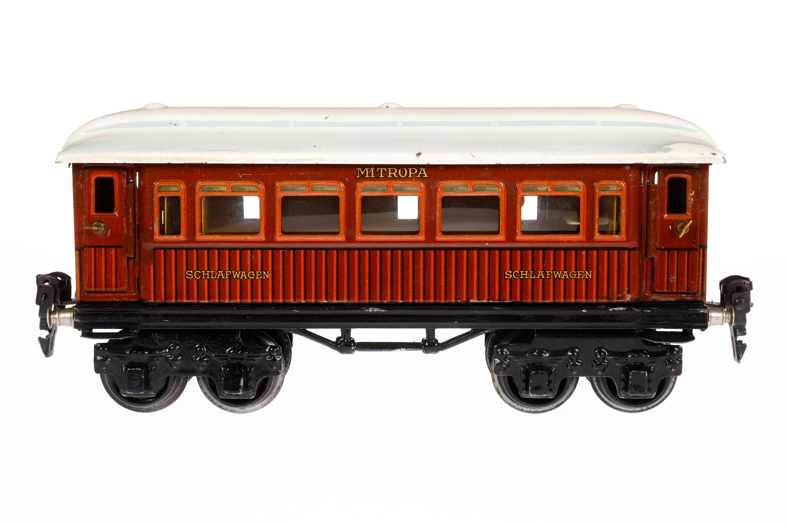 Märklin Mitropa Schlafwagen 1888, Spur 0, CL, mit Inneneinrichtung und 4 AT, LS tw ausgeb.,