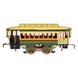 Bing Straßenbahn-Motorwagen, Spur 0, elektr., CL, min. Alterungsspuren, L 20,5, Z 1-2