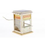 Kibri Kiosk, HL, mit elektr. Beleuchtung, tw besch. und NV, LS und gealterter Lack, H 10, Z 3