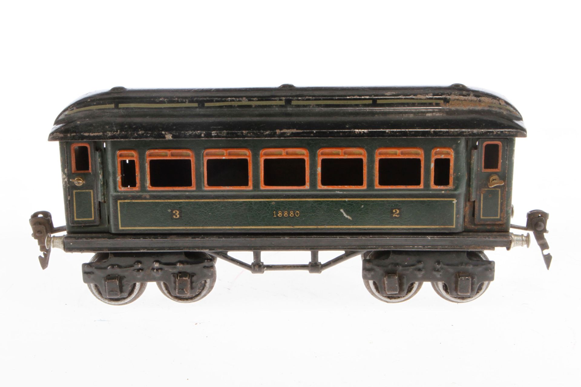 Märklin Personenwagen 1888, Spur 0, CL, RS/LS, L 21,5, Z 3