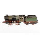 Märklin B-Dampflok R 66/12900, mit falschem 2A-Tender, Spur 0, elektr., LS, Gebrauchsspuren, 1