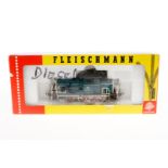 Fleischmann Diesellok ”260 108-6” 4227, Spur H0, violett, Alterungsspuren, im tw besch. OK, Z 2-3